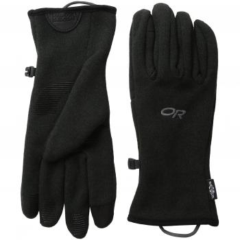 Outdoor Research Long House Sensor Gloves Men Black 2016 Forro Polar Guantes, Hombre, Color Negro, tamaño XL