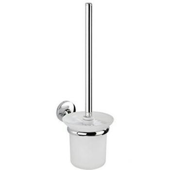 Conjunto WC Cuba - Garnitur de baño suspendida, Zinc y vidrio, acabado brillante y mate, dimensiones 37x45,5x37 cm