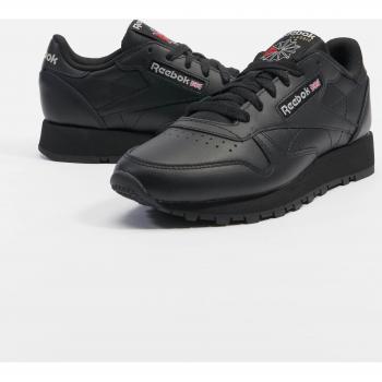 Zapatillas Reebok Classic Leather Unisex en Negro y Gris