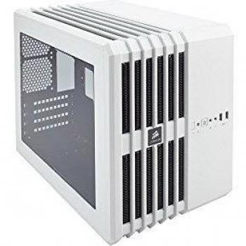 Corsair Carbide Series Air 240 - Caja de ordenador de alto rendimiento mATX/Mini-ITX con ventana, blanco