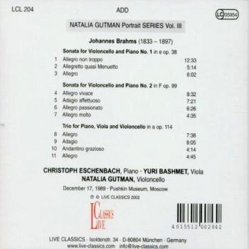 Sonates Pour Violoncelle Et Piano N 1 Op. 38 Et N 2 Op. 99...