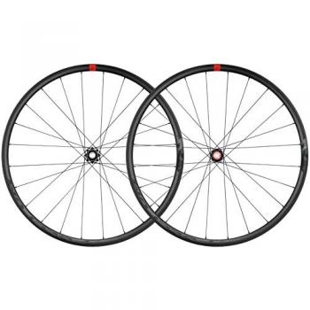 Fulcrum Racing 5 Db Disc Tubeless Par de Ruedas Carretera 700c, Eje delantero 12x100 mm, Eje trasero 12x142 mm, Color Negro, Unisex Adulto