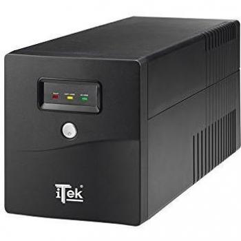 ITEK UPS WALKPOWER 1000 - 1000VA/600W. LINE INTERACTIVE. LED. 4XSCHUKO. AVR. RJ-11. USB