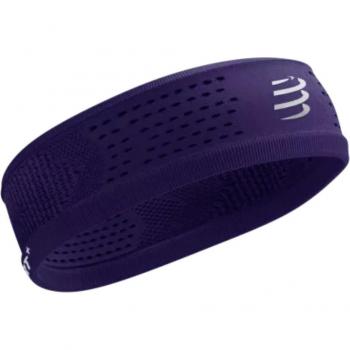 Cinta para la cabeza Compressport On/Off Violeta Thin