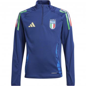 Adidas Kids Italy Euro 2024 Training Half-Zip Sweatshirt