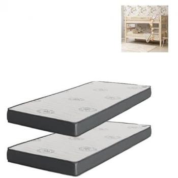 Colchón Viscoelástico Pack de 2 - 90x190x20/90x190x15