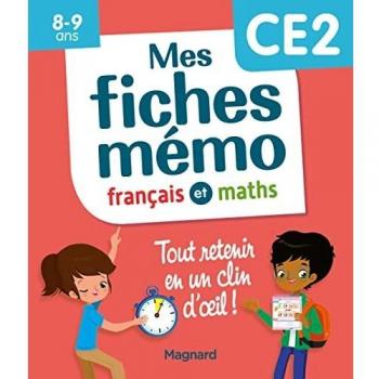 Français et maths CE2: Tout retenir en un clin d'oeil