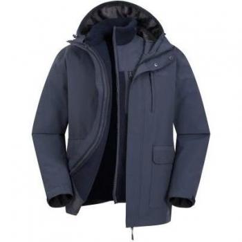 Chaqueta impermeable 3 en 1 Wetlands para hombre XXL oxidado