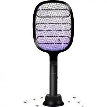 Night Cat Eléctrico Mosquito Mosca Loco Matamoscas Zapper Plagas Insectos Asesino Repelente USB Recargable Iluminación LED