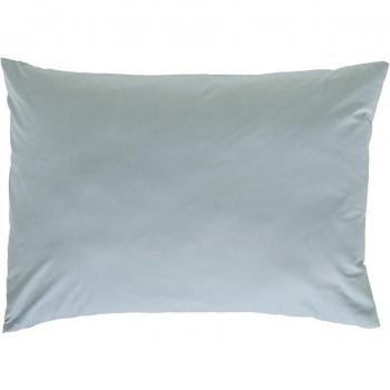 Funda de almohada Ethere Maison lisa algodón cemento 45x110 cm
