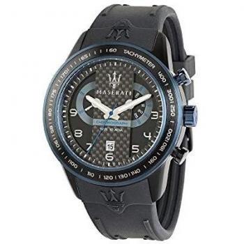 Maserati Men's Quartz Watch R8871610002 with Plastic Strap