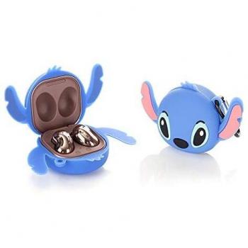 YIGEYI Funda de Silicona Compatible con Samsung Galaxy Buds Live Case Cover Divertida de Dibujos Animados en 3D[Serie de Dibujos Animados ]