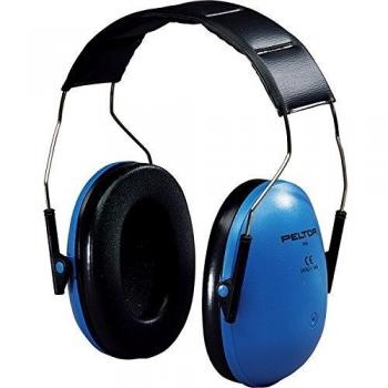 3M H4 Orejera con diadema azul 24 dB
