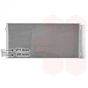 Condensador de aire acondicionado VAN WEZEL 06015713 con secador