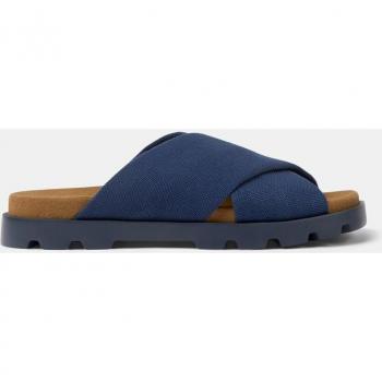 CAMPER Brutus Sandal - Blue, size 45, Cotton fabric