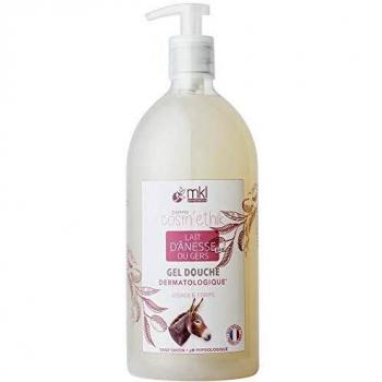 MLK Cosm'ethik - Gel de ducha, 1 l, leche de burra orgánica