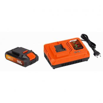 Set de cargador y baterías recargables Powerplus POWDP9062 2 Ah 20 V
