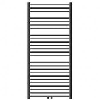 Radiador Toallero Sahara 750 x 1500 mm Antracita Plano con Conexión Central