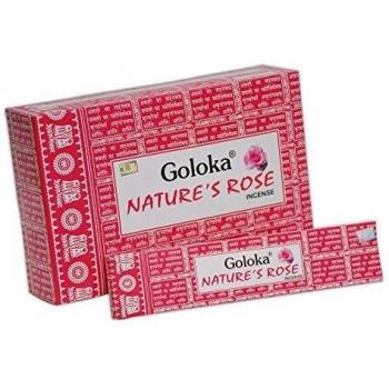 GOLOKA Nature's Protector de Figura de varitas de Incienso, 15 G, Rosa