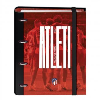 CARPEBLOC A4 35MM CORAJE - Carpeta de Anillas Atletico de Madrid con Recambio y Separadores
