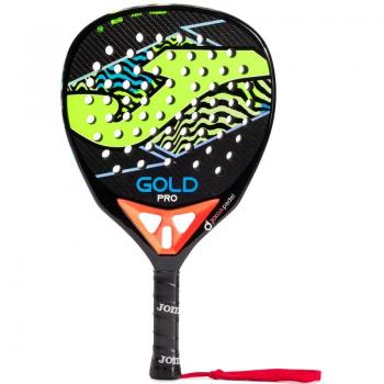 Pala de pádel Joma Gold Pro Negro Flúor Amarillo 2024