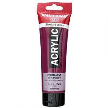 Amsterdam ACR 120 ml 567 Rojo Permanente Violeta
