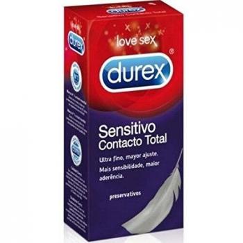 DUREX CONDOMS DUREX SENSITIVO CONTACTO TOTAL 12 UDS