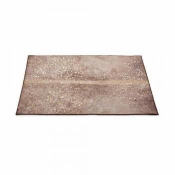 Alfombra Estándar Blanco Marrón 190 x 133 cm (9 Unidades)