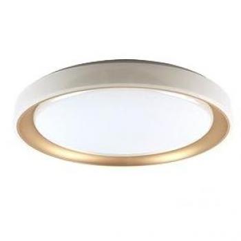 Plafón Luanda 72W 3000-4000-6000K Oro Red 7x49,5D 7200LM Regulable en intensidad con control remoto y memoria