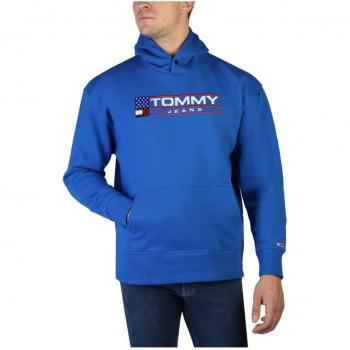Tommy Jeans Modern Sport Hoodie for Men in Blue, Size S