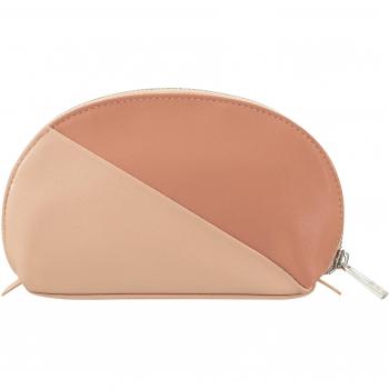 Dudu Neceser de mujer de piel con cremallera y Mini bolso de cuero bolso de embrague bolsa de viaje de maquillaje caso pequeño bolso de la cremallera, diseño colorido