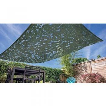 Vela de sombra reversible rectangular 'Camuflaje' 3 x 4 m