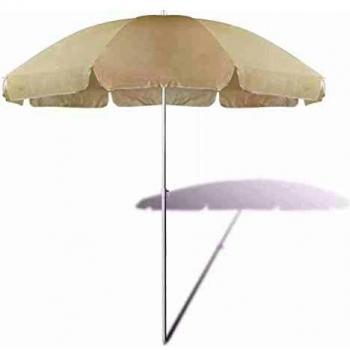 vidaXL Parasol de Playa 240 cm Color de Arena Amarilla