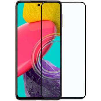 Protector de Pantalla Cristal Templado con Borde Negro 9D Premium Antigolpes para Samsung Galaxy M53 5G Vidrio Templado 9H 0.3mm