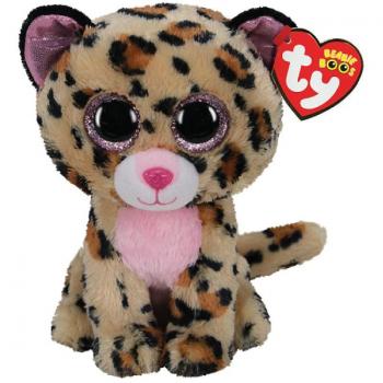 Peluche Beanie Boo Leopardo Livvie 15Cm