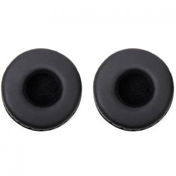 iParaAiluRy Nueva Almohadillas de repuesto, orejeras Cojines para Sony MDR V150 V250 V300 MDRV 300 auriculares LR, esponja elástica y PU de cuero Negro
