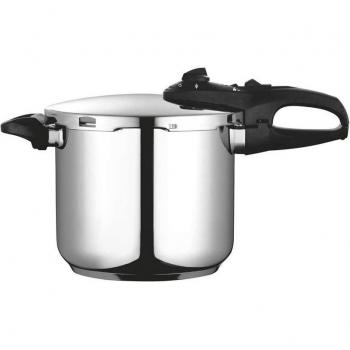Fagor Duo Olla a Presión 7,5 Litros, Inducción, Express Super Rápida, Acero Inoxidable 18/10, Compatible con Todo Tipo de Cocinas, Fondo Termo Dif