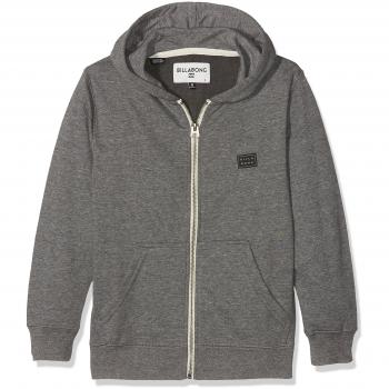 Billabong All Day ZH, Sudadera niño, niño, All Day Zh, Dark Grey Heath
