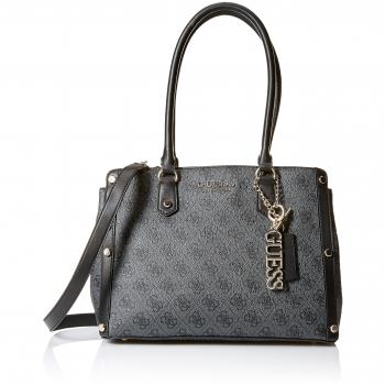 Guess - Florence, Shoppers y bolsos de hombro Mujer, Negro