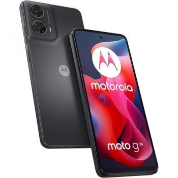 Motorola Moto G24 4G Dual Sim 4GB de RAM 128GB Gris Libre, Pantalla de 6.56, Cámara de 50MP, Batería de 5000mAh