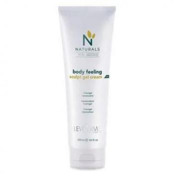 Levissime Naturals Body Feeling Sculpt Gel Cream 250mL - Cremigel Lipoescultor - Crema en Gel Corporal - 95% de Ingredientes de Origen Natural