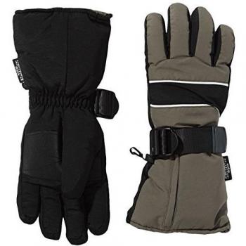 Ultrasport Basic Guantes calefactores, Unisex Adulto, Negro/Verde, Small