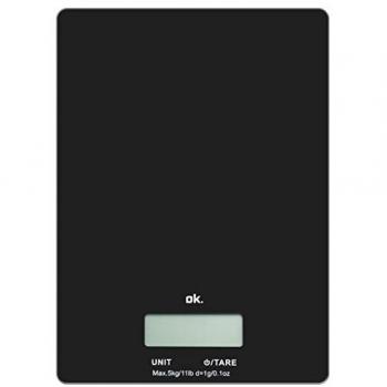Balanza de cocina OK 3220 Peso máximo 5Kg Display LCD Apagado automático