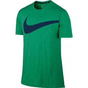 Nike M Nk Brt Ss Hpr Dry Gfx Camiseta de Manga Corta, Hombre, Verde