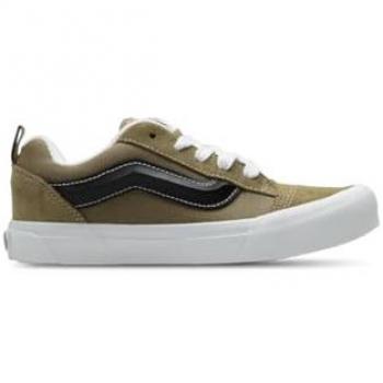 Zapatillas Vans Knu Skool Unisex Verde Oliva Piel Talla 39