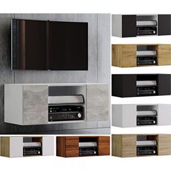 Mueble Bajo de TV Jusa de Madera con 2 Puertas y 1 Estante (95 x 36 x 40 cm)