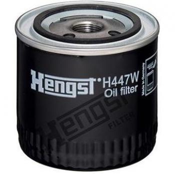 Filtro de aceite HENGST FILTER H447W, tipo: filtro de aceite, características: compatible con múltiples modelos de vehículos, alta capacidad de filtración, construcción robusta para mayor durabilidad, fácil instalación