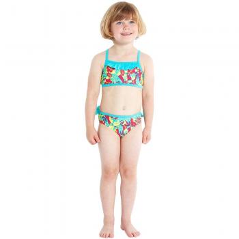 Speedo Bikini ESS 2Pc If Verde/Rojo / Amarillo 1 Años