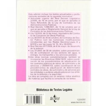 Legislación de Contratación Pública