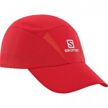 Salomon Gorra unisex de malla, Impermeable, XA CAP, Talla ajustable, L/XL, Rojo, L40047800